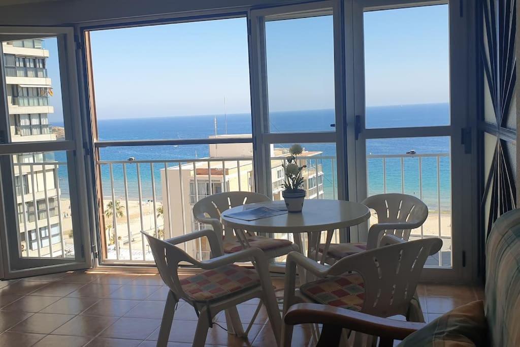 Beautiful Apartment With View On The Sea With Aircond. Benidorm Exterior foto